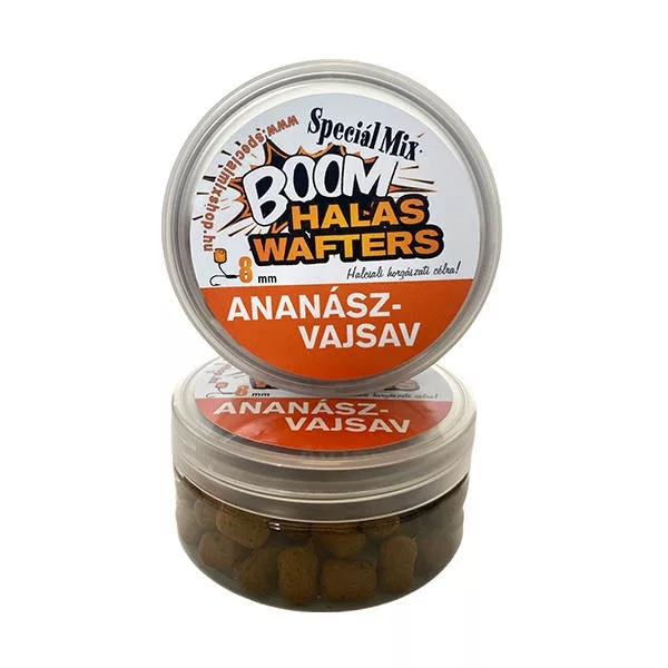 Speciál Mix 8mm Ananás-kyselina maslová Boom Rozpustné, Rybie Wafters Dumbell 20gr