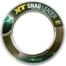   Korda XT Snag Leader 0,60mm 60lb Nylon 100m - kaprový predväzový vlasec