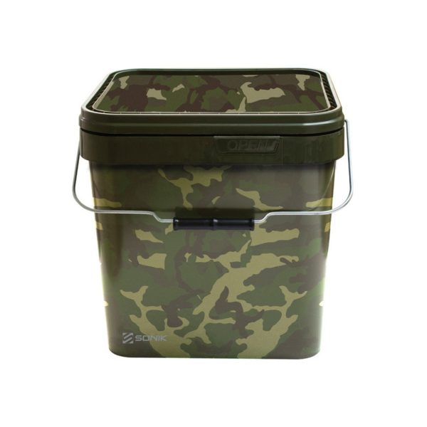 Sonik Camo Square Bucket 10l Vedro