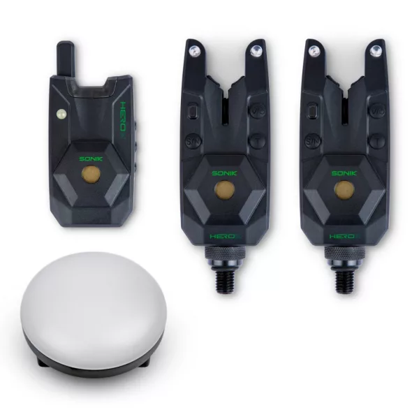 Sonik Herox Bite Alarm Set 2+1+Bl Dielna Súprava Elektronických Signalizátorov Záberu