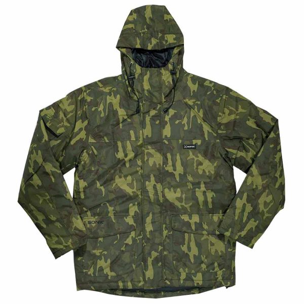 Sonik Hrubá Zateplená Bunda Camo 2XL