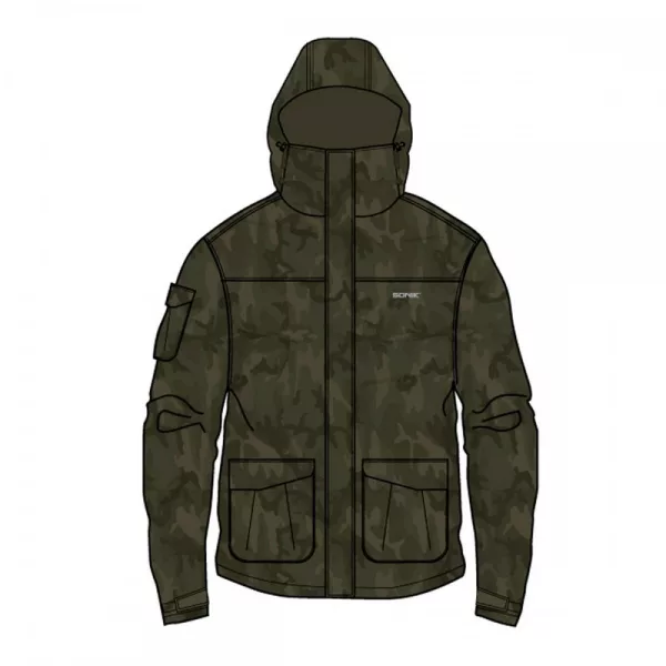 Sonik Ľahká Bunda Camo M