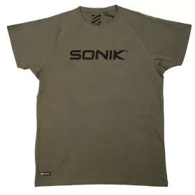 Sonik Raglan Zelené Tričko XL