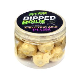   Stég Dipped Boilie 20mm Maslová-slivka Nástrahová boilie 100gr