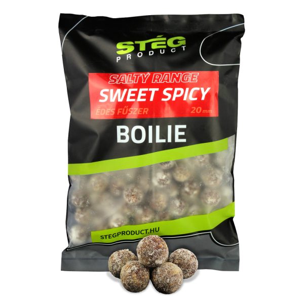 Stég Slané boilies radu - Sladké Korenie 20mm 800g