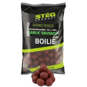   Stég Bionic Boilies 20mm Cesnak-Klobása Kŕmne boilies 800gr