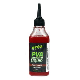   Stég PVA Booster Liquid Prírodná Pečeň Kvapalná Aróma 150ml