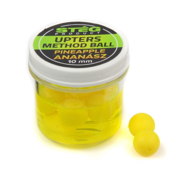 Stég Upters Method Ball Wafter Ananás 10mm 8ks
