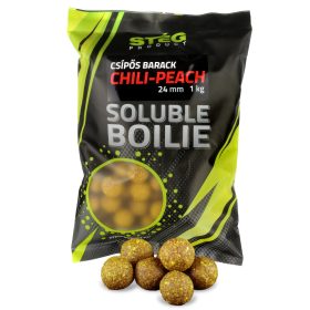 Stég Product Soluble Boilie 20mm Čili-Marhuľa 1kg