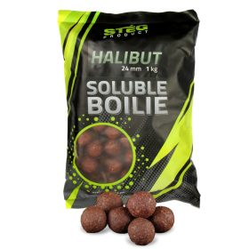 Stég Product Rozpustné boilies 24mm Halibut 1kg