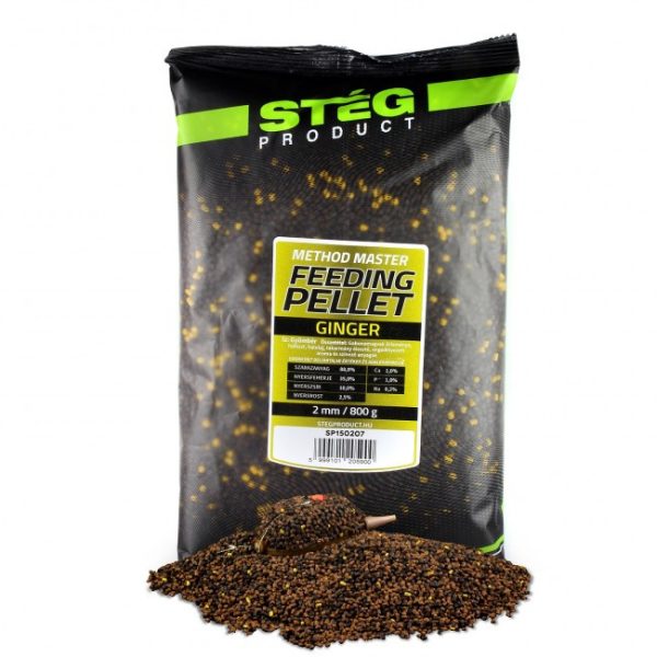 Stég Feeding Zázvor 2mm 800gr Kŕmne pelety