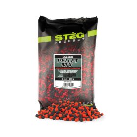 Stég Pellet Mix 5mm Jahoda-Halibut Pellet 800gr