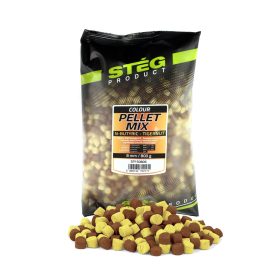   Stég Pellet Mix 8mm Kyselina maslová-Tigrí orech Peleta 800gr