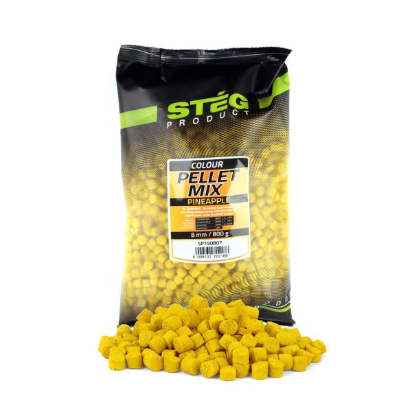 Stég Pellet Mix 8mm Ananás Pellet 800gr