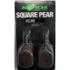 Korda Square Pear Swivel Blister Boilie olovo 70gr