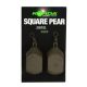 Korda Square Pear Swivel Blister Boilie olovo 84gr