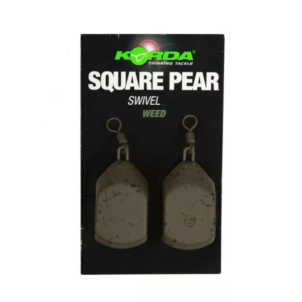 Korda Square Pear Swivel Blister Boilie olovo 142gr