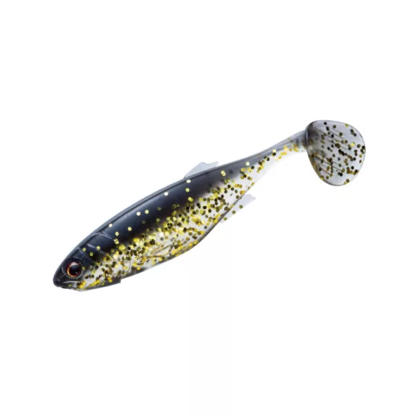 Major Craft Stabi Shad Fat 15,4cm 36,5gr #004 Black Gold Gumihal 3db