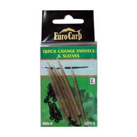   EuroCarp rýchloklip so silikónovou protizamotávacou objímkou