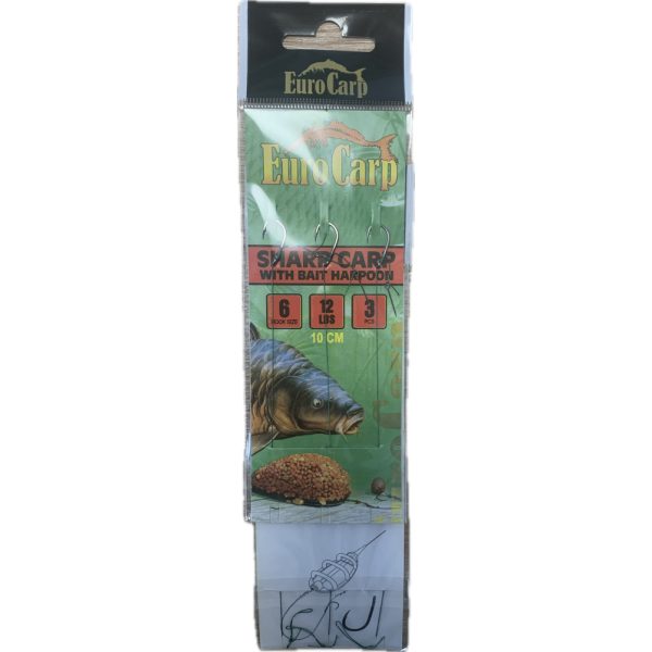 EuroCarp Predviazaný Feeder Náväzec S bodcom na nástrahu Sharp #6