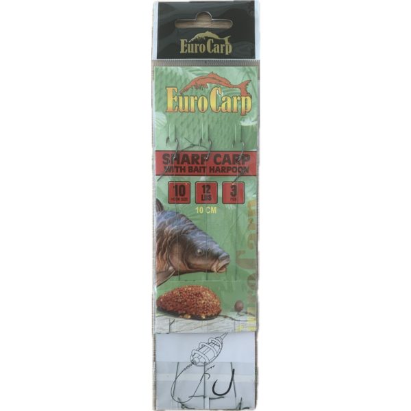 EuroCarp Predviazaný Feeder Náväzec S bodcom na nástrahu Sharp #10