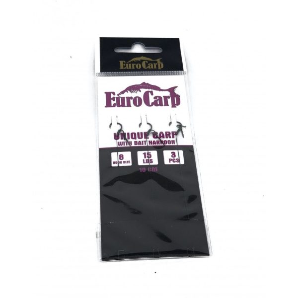 EuroCarp Predviazaný pletený feeder nadväzec s ihlou na nástrahu - Unique Carp 8