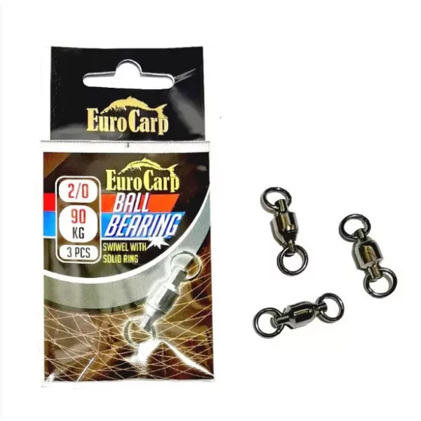 EuroCarp Ložiskový obratlík 2/0 120Kg 2ks/bal