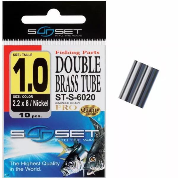 Sunset - DOUBLE CRIMPS ST-S-6020 1.5X3.2 10 X10 - Lisovacia objímka