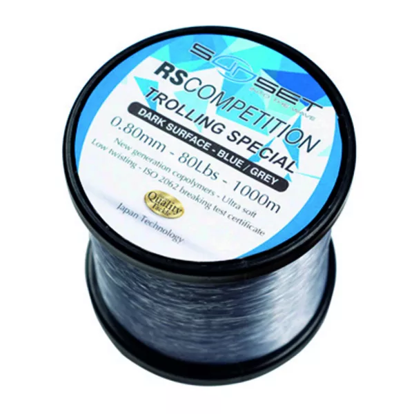 Sunset Nylon RS Competition Trolling Dark Surface 0,9mm 1000m Monofilný Hlavný vlasec
