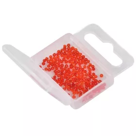   Sunset Micro Glass Beads Červené 1,5mm Sklenené Korálky 200ks