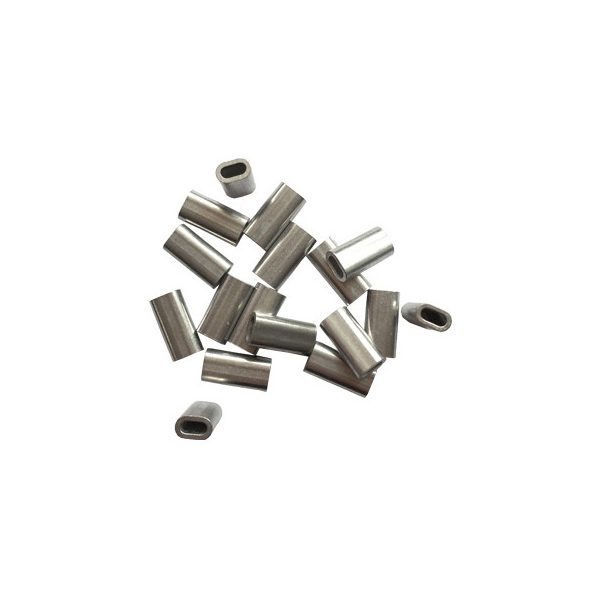 Sunset Aluminium Oval Sleeve ST-S-6029 1,6x3,2x10mm Krimpovacia objímka 20ks