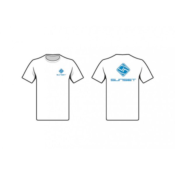 Sunset - T-SHIRT WHITE SUNSET M - Tričko