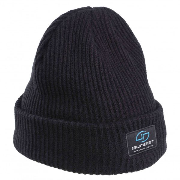 Sunset Beanie Sunkit Hat SW Čierna pletená čiapka
