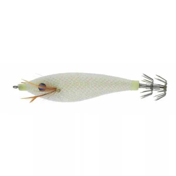 Sunset - SUNSQUID BIG MAMMA PLÁVAJÚCA 7CM SUPER GLOW CELÁ BIELA - Návnada na kalmáre
