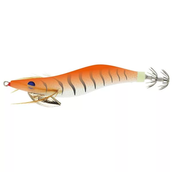 Sunset Sunsquid Bad Gambas Zebra Oranžová 11cm 20,4gr Sinking Squid Jig