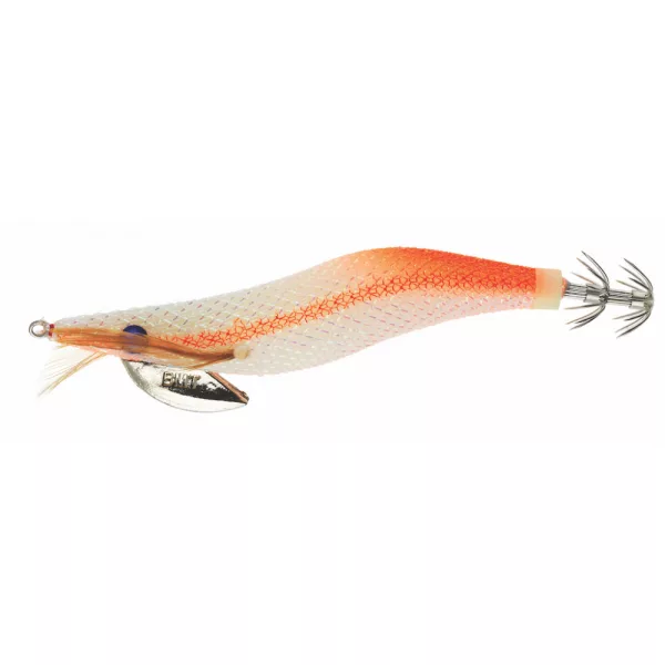 Sunset - SUNSQUID BAD GAMBAS POTÁPAJÚCA 9,5CM SUPER GLOW ORANŽOVÁ - Návnada na kalmáre