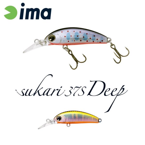 Ima Sukari 37S Deep 3,7cm 3gr 014 Oikawa Orange Belly Wobbler