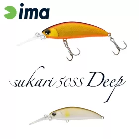 Ima Sukari 50SS Deep 5cm 5gr 117 Pearl Ayu Wobbler