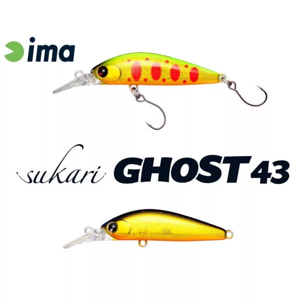 Ima Sukari Ghost 43SU 4,3cm 2,4gr 002 Gold Black Wobbler