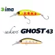 Ima Sukari Ghost 43SU 4,3cm 2,4gr 008 Pearl Trout Wobbler