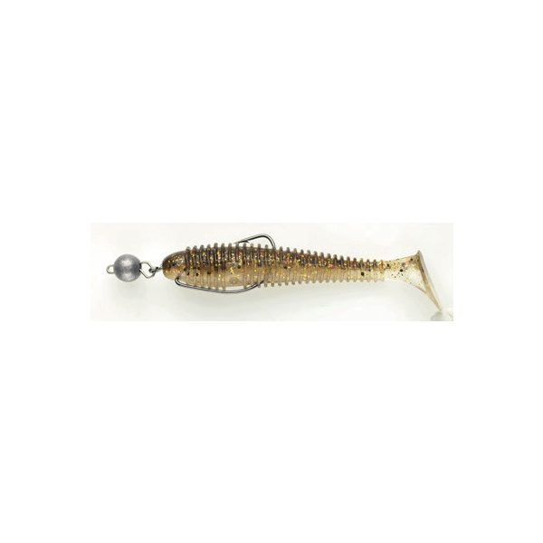 Swimy Cheburashka Galfion Fat Shad Rig Gumená nástraha K050 95mm - 5gr - Ready Rig - Cheburashka olovo - Predmontované