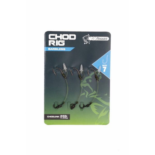 Nash Chod Rig Size 7 Háčik s mikro protihrotom