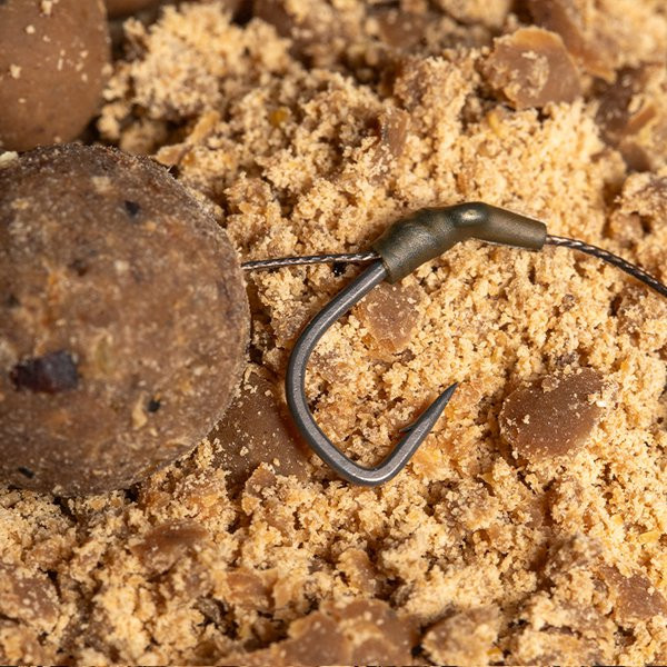 Nash Big Carp Rig 6 Predviazaný Háčik s Očkom s Protihrotom