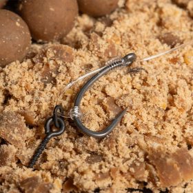   Nash Fluorocarbon D-Rig 8 s očkom, bez ostňa Predviazaný Háčik