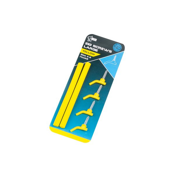 Nash Zig Screws Large Yellow Zig skrutky