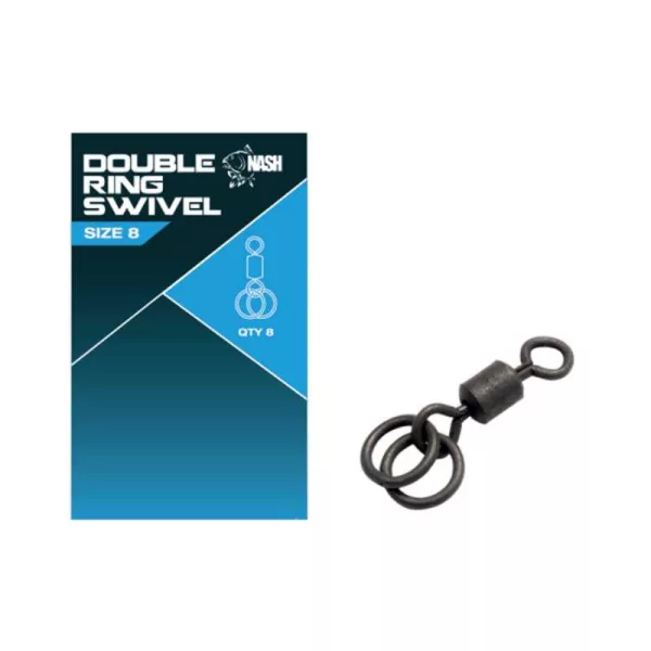 Nash Double Ring Swivel Obratlík s dvojitým krúžkom