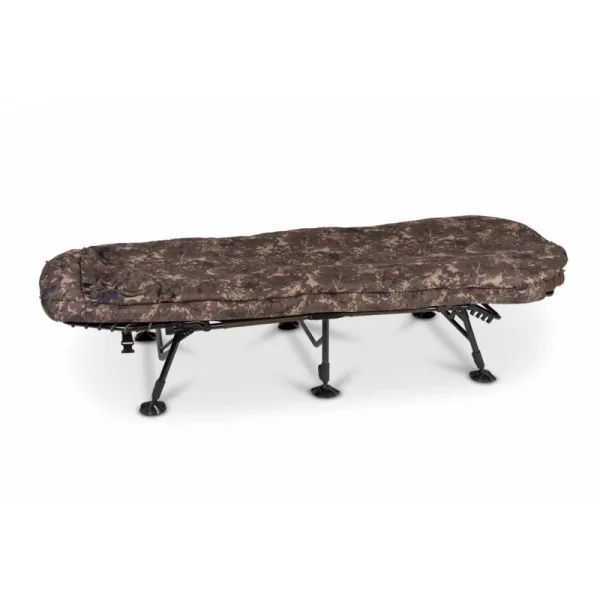 Nash MF60 Indulgence All Season 4 Fold Sleep System 6-nohé 200x77cm Kaprové Lehátko