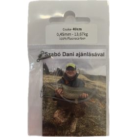 Dani Fluorocarbonový náväzec Šťuka 0,45mm 13,670kg 40cm