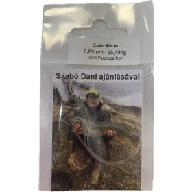 Dani Fluorocarbonový náväzec Šťuka 0,60mm 25,49kg 40cm