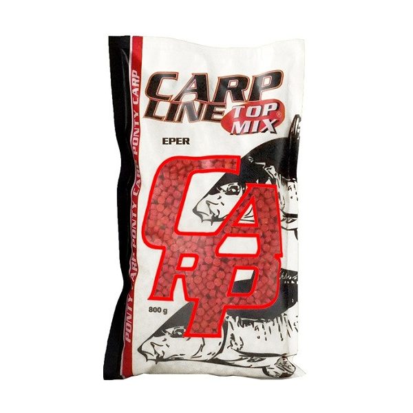 Top Mix Carp Line Jahoda kŕmna peleta 800gr
